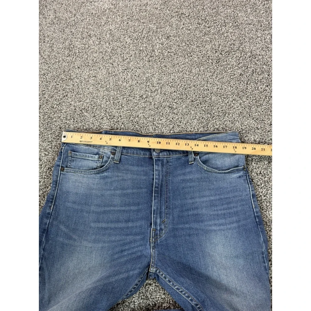 Levis 513 Slim Straight Jeans Men's Size 38X30 Blue